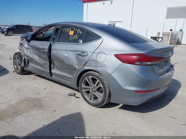 44437186 :رقم المزاد ، 5NPD84LF9HH064277 vin ، 2017 Hyundai Elantra Limited مزاد بيع