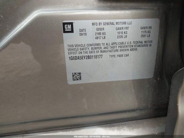 2011 CADILLAC CTS 1G6DA5EY2B0118177 Photo 8