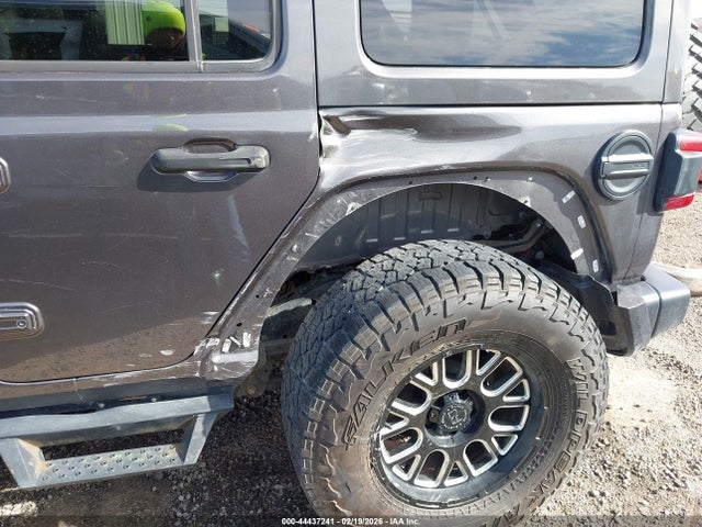 44437241 :رقم المزاد ، 1C4HJXFNXMW596927 vin ، 2021 Jeep Wrangler Unlimited Rubicon 4x4 مزاد بيع