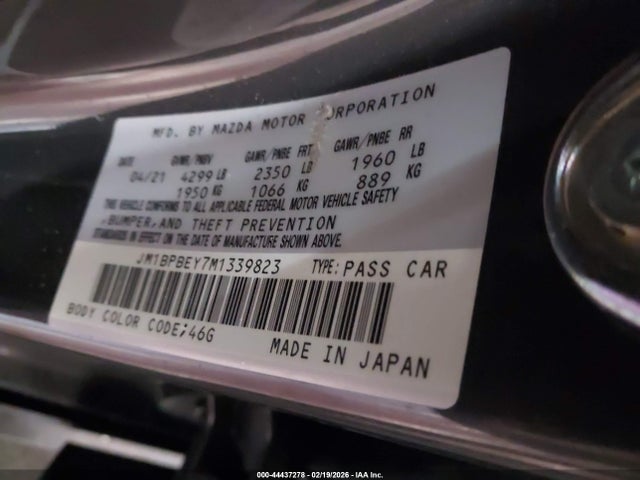 JM1BPBEY7M1339823 Mazda Mazda3 2.5 Turbo Premium Plus