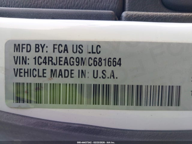 2021 JEEP GRAND CHEROKEE 1C4RJEAG9MC681664 Photo 8