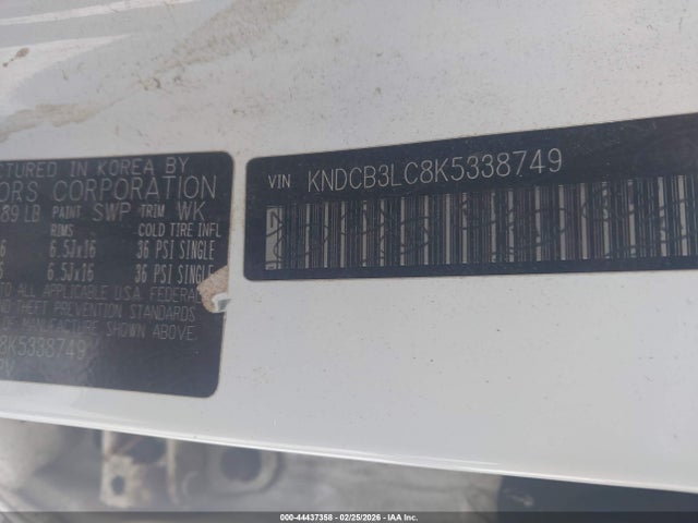 2019 KIA NIRO KNDCB3LC8K5338749 Photo 8