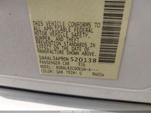 2013 NISSAN ALTIMA 1N4AL3AP9DN520138 Photo 8