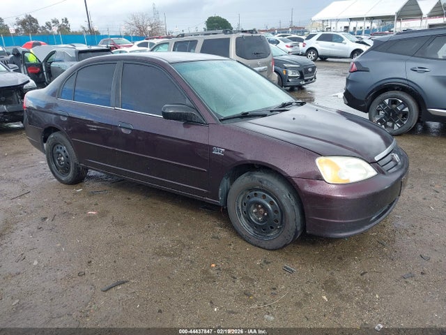 2001 HONDA CIVIC 1HGES16571L026962