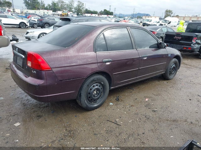 2001 HONDA CIVIC 1HGES16571L026962 Photo 3