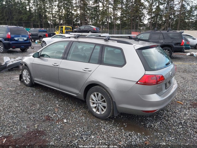 3VWC17AU1FM502636 Volkswagen Golf Sportwagen Tsi S 4-door