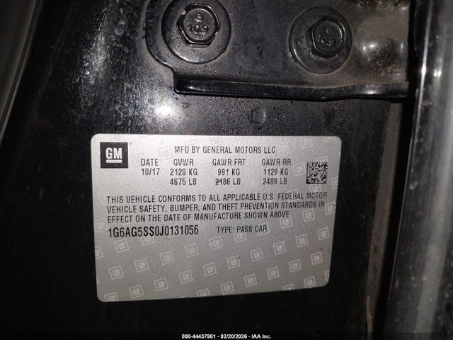 2018 CADILLAC ATS 1G6AG5SS0J0131056 Photo 8