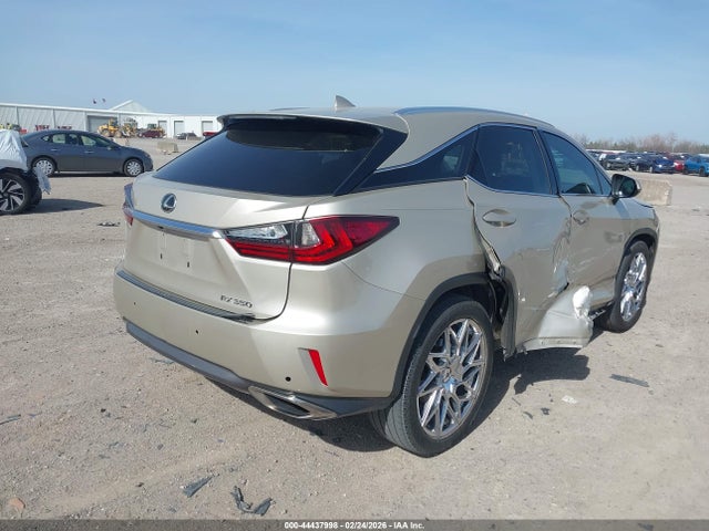 Продаж на аукціоні авто 2016 Lexus Rx 350, vin: 2T2ZZMCA6GC017101, номер лоту: 44437998