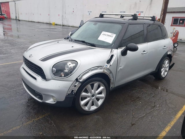 Продаж на аукціоні авто 2012 Mini Cooper S Countryman, vin: WMWZC3C56CWL83447, номер лоту: 44438002