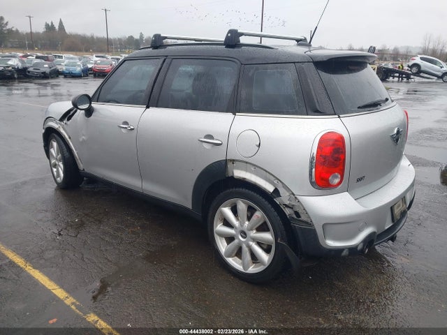 Продаж на аукціоні авто 2012 Mini Cooper S Countryman, vin: WMWZC3C56CWL83447, номер лоту: 44438002