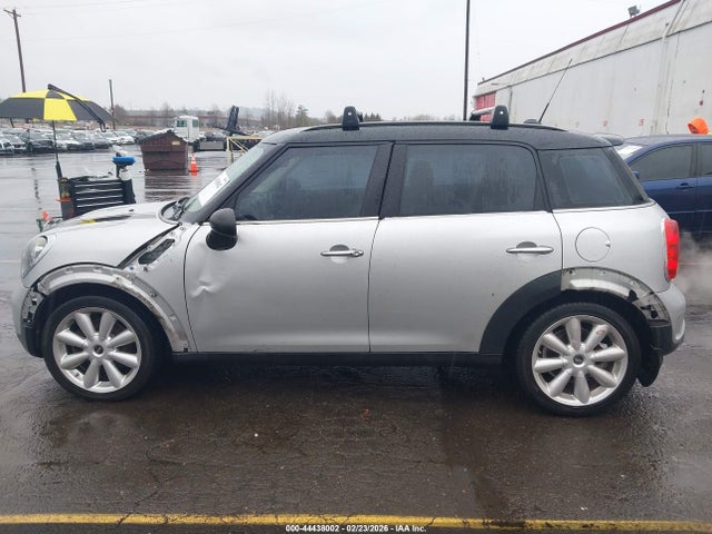 Продаж на аукціоні авто 2012 Mini Cooper S Countryman, vin: WMWZC3C56CWL83447, номер лоту: 44438002