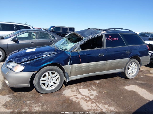 Продаж на аукціоні авто 2000 Subaru Outback, vin: 4S3BH6656Y6629486, номер лоту: 44438065