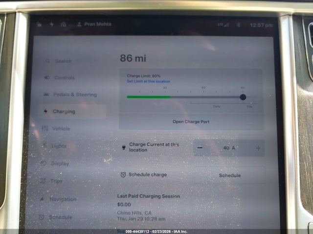 Aukcja sprzedaży 2013 Tesla Model S, vin: 5YJSA1CN3DFP10391, numer aukcji: 44438112