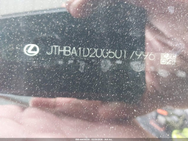 JTHBA1D20G5017996 Lexus IS 200T