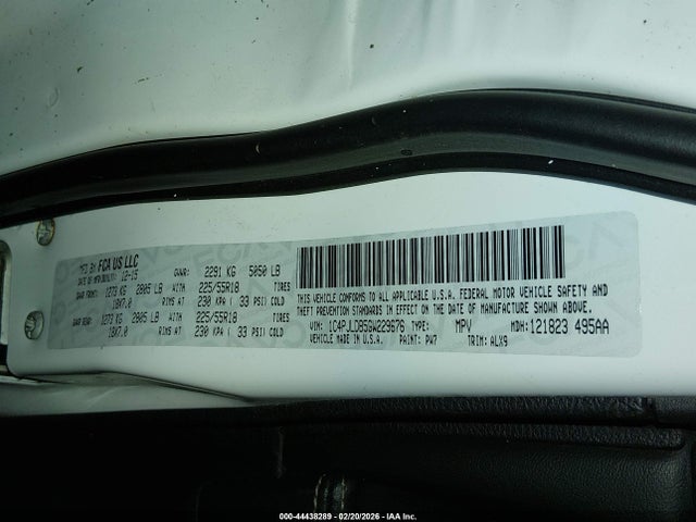 1C4PJLDB5GW229676 Jeep Cherokee Limited