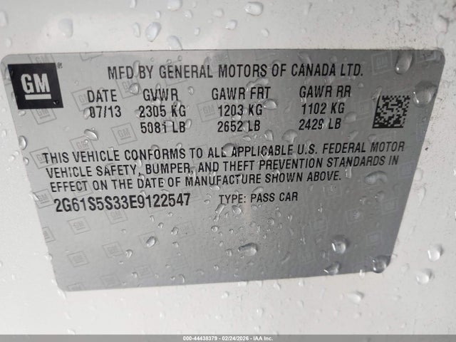 2014 CADILLAC XTS 2G61S5S33E9122547 Photo 8