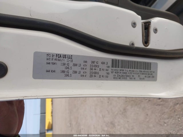 Jeep Compass Sport 4x4 2019 3C4NJDAB1KT664016 Image 9