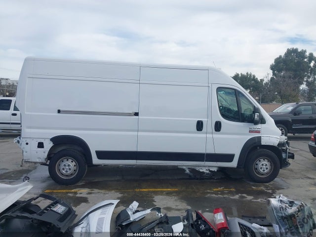 44438400 :رقم المزاد ، 3C6TRVDG7KE505011 vin ، 2019 Ram Promaster 2500 High Roof 159 Wb مزاد بيع