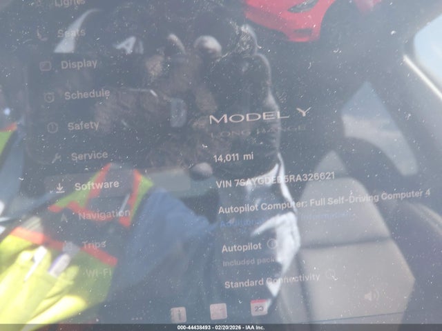 2024 TESLA MODEL Y 7SAYGDED5RA326621 Photo 6