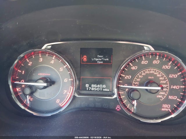 Auction sale of the 2016 Subaru Wrx Limited, vin: JF1VA1J61G8818513, lot number: 44438606