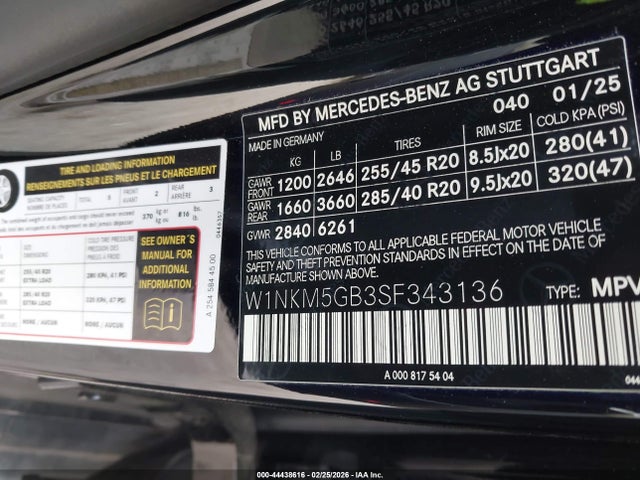 W1NKM5GB3SF343136 Mercedes-Benz Glc 350e 4matic