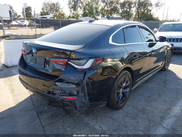 Aukcja sprzedaży 2025 Bmw I4 Gran Coupe Edrive40, vin: WBY23HD07SFU59856, numer aukcji: 44438671