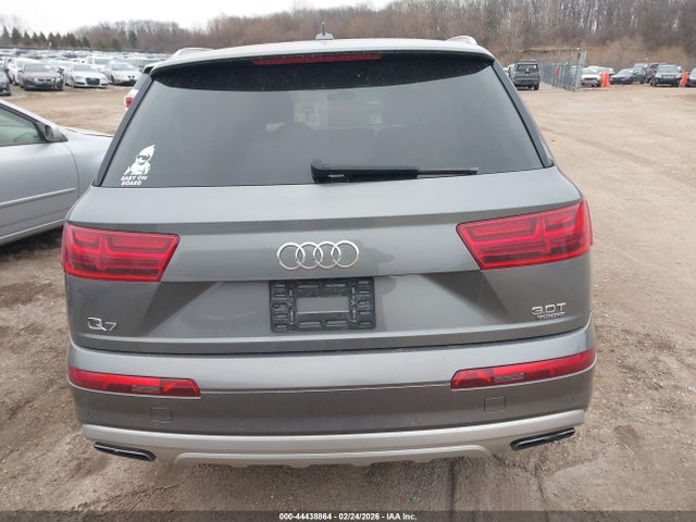 2017 Audi Q7 3.0t Premium მანქანა იყიდება აუქციონზე, vin: WA1LAAF7XHD016340, აუქციონის ნომერი: 44438864