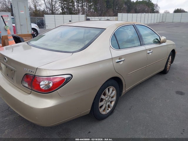 2003 Lexus Es 300 მანქანა იყიდება აუქციონზე, vin: JTHBF30G936015327, აუქციონის ნომერი: 44438889