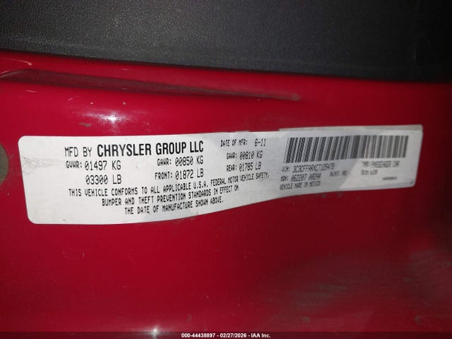 2012 FIAT 500 3C3CFFARXCT125479 Photo 8