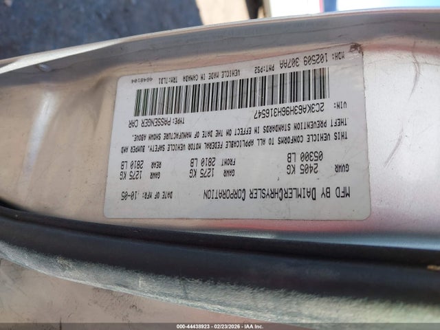 Aukcja sprzedaży 2006 Chrysler 300c, vin: 2C3KA63H96H316547, numer aukcji: 44438923