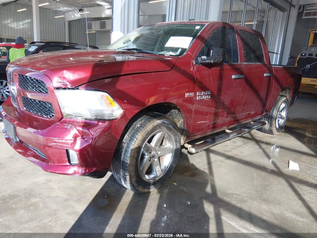 44438947 :رقم المزاد ، 3C6RR7KT2HG580167 vin ، 2017 Ram 1500 Express  4x4 5'7 Box مزاد بيع