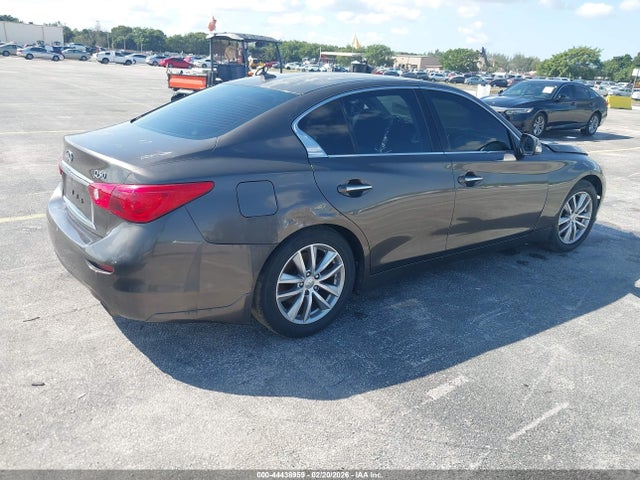 Продаж на аукціоні авто 2015 Infiniti Q50 Premium, vin: JN1BV7AP2FM350152, номер лоту: 44438959
