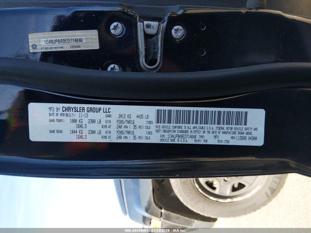 Aukcja sprzedaży 2014 Jeep Patriot Sport, vin: 1C4NJPBA9ED714646, numer aukcji: 44438961