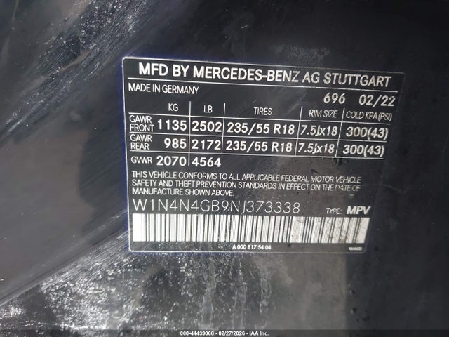 2022 MERCEDES-BENZ GLA 250 W1N4N4GB9NJ373338 Photo 8