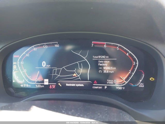 44439268 :رقم المزاد ، 5UXTY5C05M9E65455 vin ، 2021 Bmw X3 Xdrive30i مزاد بيع