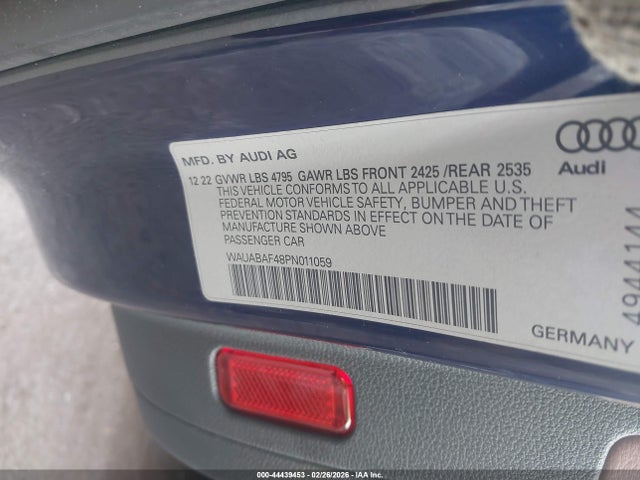 2023 AUDI A4 WAUABAF48PN011059 Photo 8