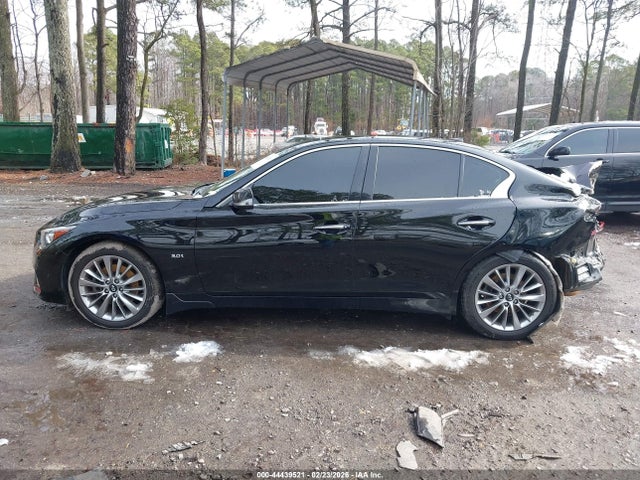 2019 Infiniti Q50 3.0t Luxe მანქანა იყიდება აუქციონზე, vin: JN1EV7AP9KM518487, აუქციონის ნომერი: 44439521