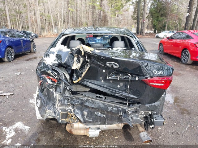 2019 Infiniti Q50 3.0t Luxe მანქანა იყიდება აუქციონზე, vin: JN1EV7AP9KM518487, აუქციონის ნომერი: 44439521