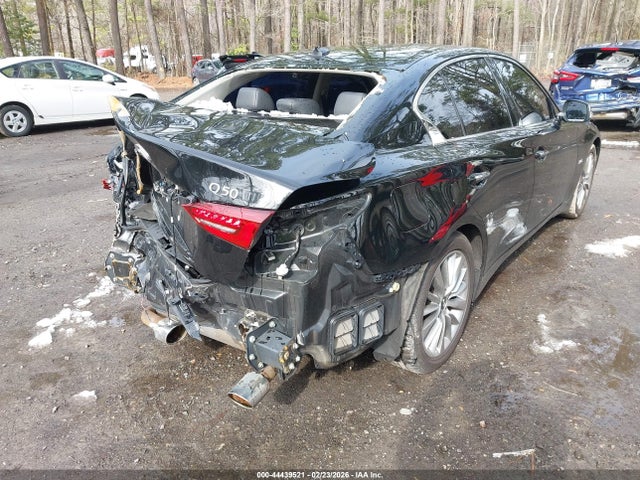 2019 Infiniti Q50 3.0t Luxe მანქანა იყიდება აუქციონზე, vin: JN1EV7AP9KM518487, აუქციონის ნომერი: 44439521