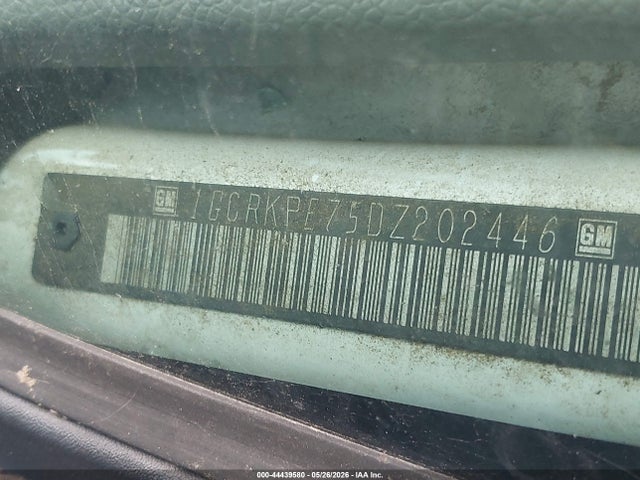 44439580 :رقم المزاد ، 1GCRKPE75DZ202446 vin ، 2013 Chevrolet Silverado 1500 Work Truck مزاد بيع