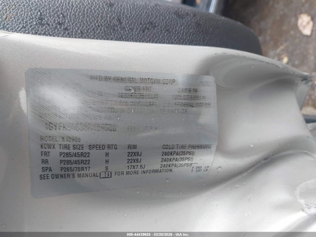 2008 CADILLAC ESCALADE ESV 1GYFK66868R159580 Photo 8