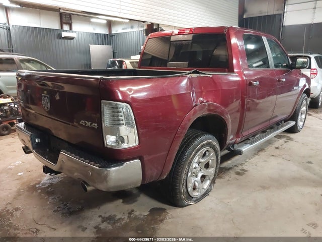 Aukcja sprzedaży 2017 Ram 1500 Laramie  4x4 5'7 Box, vin: 1C6RR7NM9HS881709, numer aukcji: 44439671