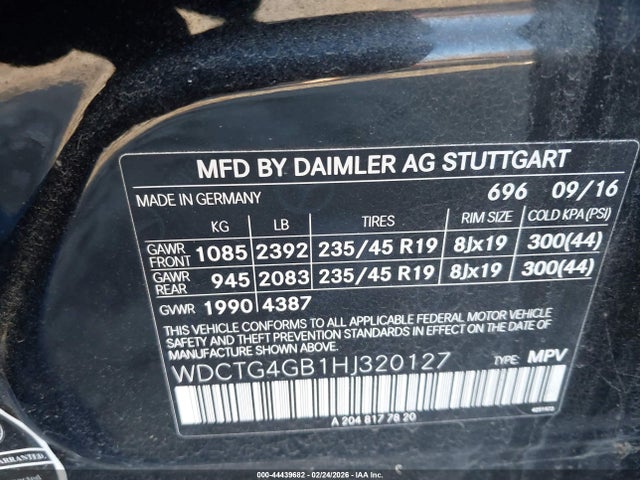 2017 MERCEDES-BENZ GLA 250 WDCTG4GB1HJ320127 Photo 8