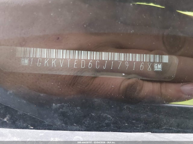 2012 Gmc Acadia Denali მანქანა იყიდება აუქციონზე, vin: 1GKKVTED6CJ179168, აუქციონის ნომერი: 44439701