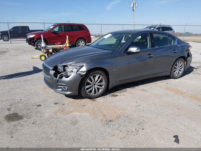 44439739 :رقم المزاد ، JN1CV7AR7GM250944 vin ، 2016 Infiniti Q50 2.0t Premium مزاد بيع