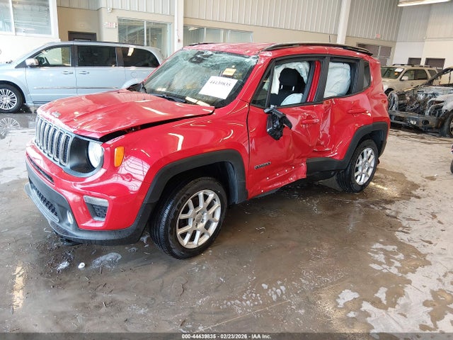 2021 Jeep Renegade Latitude 4x4 მანქანა იყიდება აუქციონზე, vin: ZACNJDBB7MPN13607, აუქციონის ნომერი: 44439835
