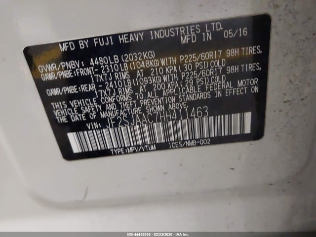 Subaru Forester 2.5i 2017 JF2SJAAC7HH411463 Image 9