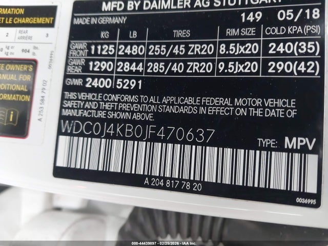2018 MERCEDES-BENZ GLC 300 COUPE WDC0J4KB0JF470637 Photo 8