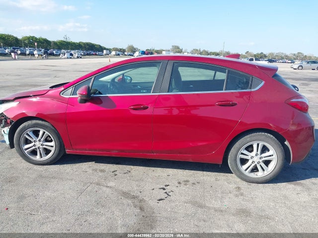 Продажа на аукционе авто 2018 Chevrolet Cruze Lt Auto, vin: 3G1BE6SM6JS642142, номер лота: 44439962