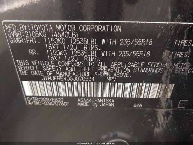 2016 TOYOTA RAV4 JTMJFREV0GJ070534 Photo 8